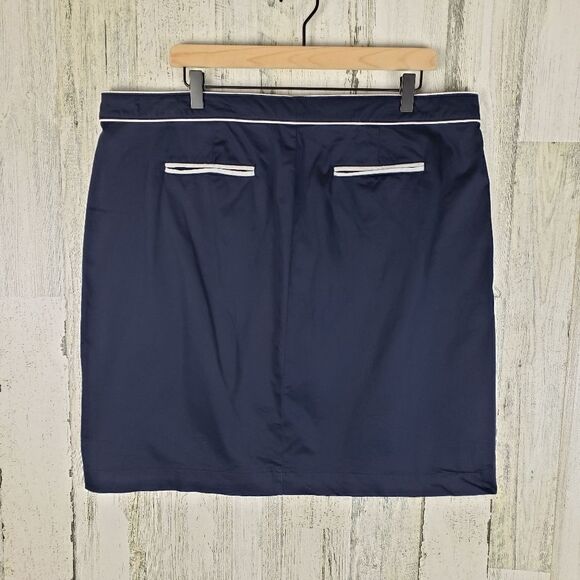 Tommy Hilfiger Button Mini Skirt - Picture 2 of 5